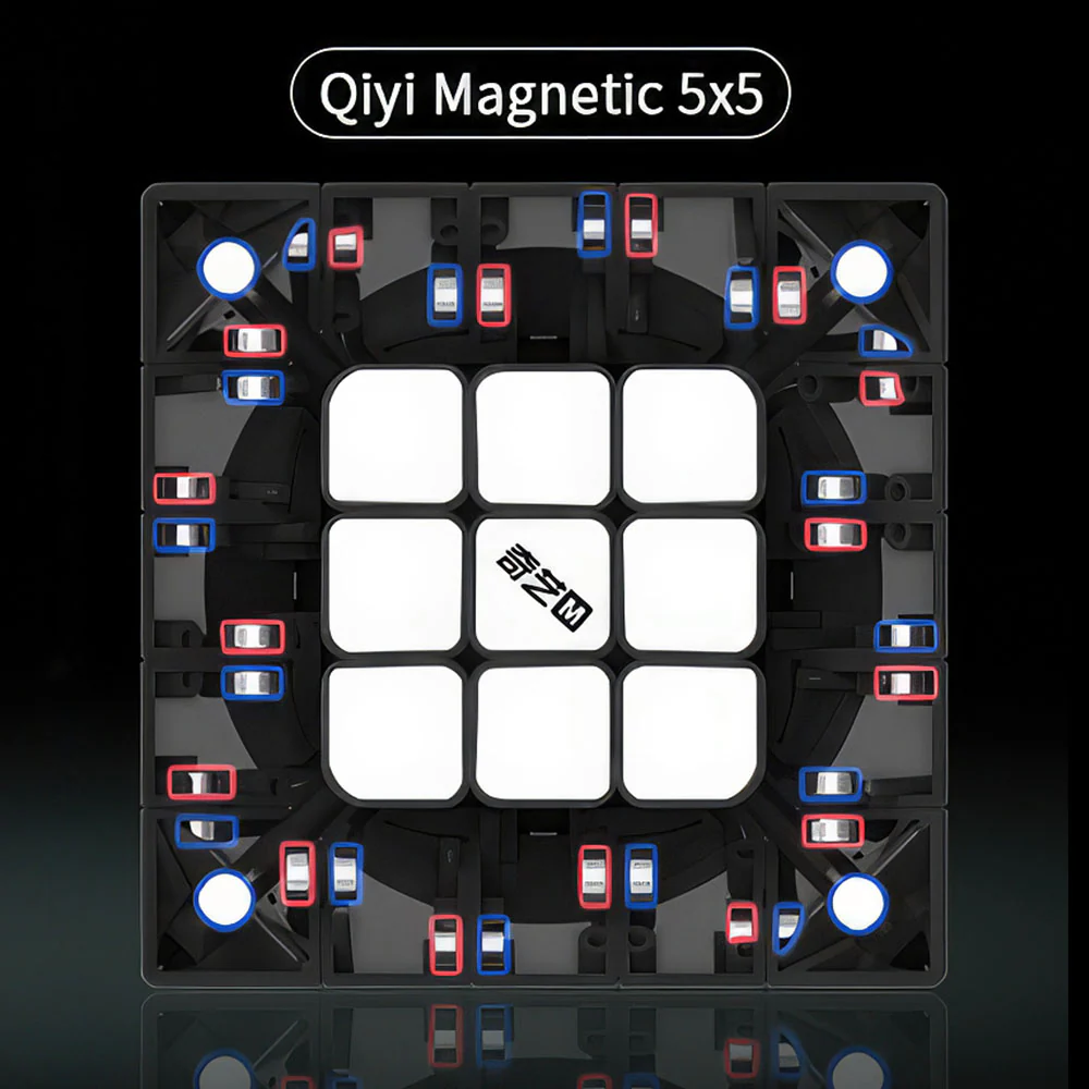 Rubik’s Cube 5x5 QiYi MS Magnétique - Image 3