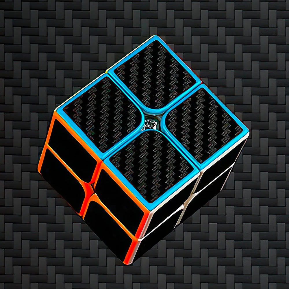 Rubik's Cube 2x2 Professionnel<br/> Fibre de Carbone - Image 4