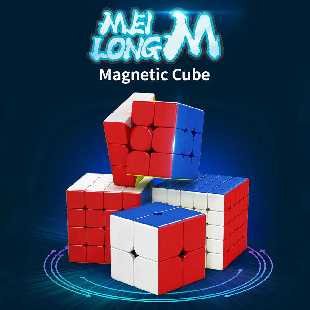 Rubik’s Cube 3x3 MoYu Meilong Magnétique - Image 3
