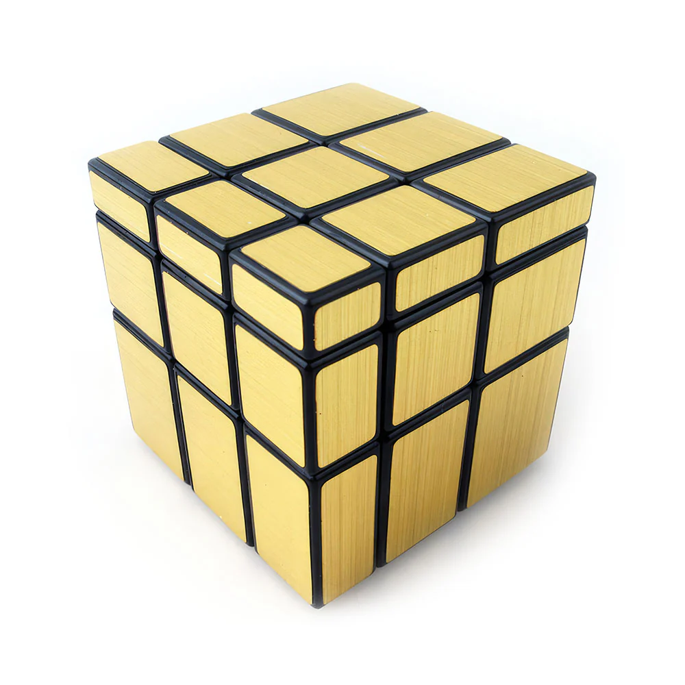Rubik’s Cube 3x3 ShengShou Gold Mirror - Image 3