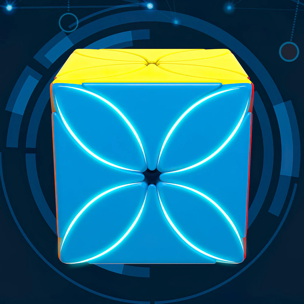 Rubik's Cube Leaf Clover<br/> Surface Givrée - Image 4