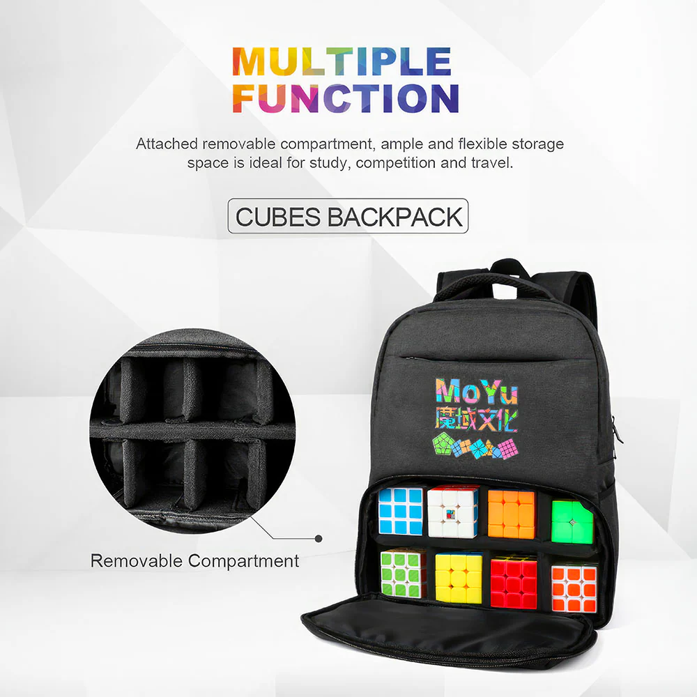 Sac à Dos Rubik's Cube MoYu Backpack - Image 3
